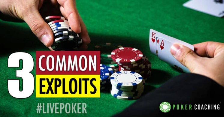 3 Most Common Exploits In Live Tournament Poker