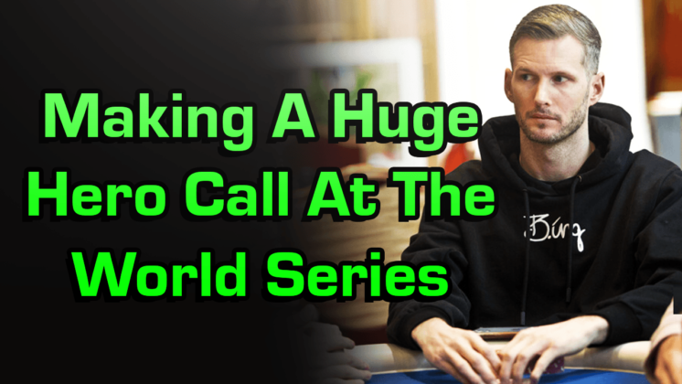 Making A Huge Hero Call At The World Series