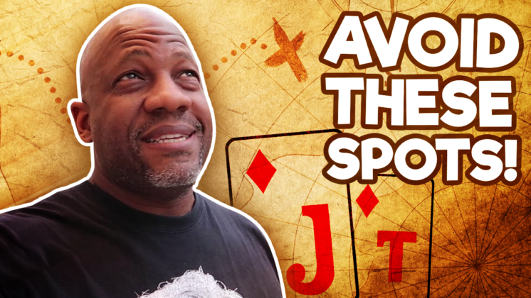 How To NAVIGATE Tough Poker Spots Featuring Poker Vlogger JAMAN BURTON