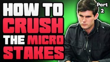 How To Beat Online Micro Stakes Poker Tournaments: Flop Strategy