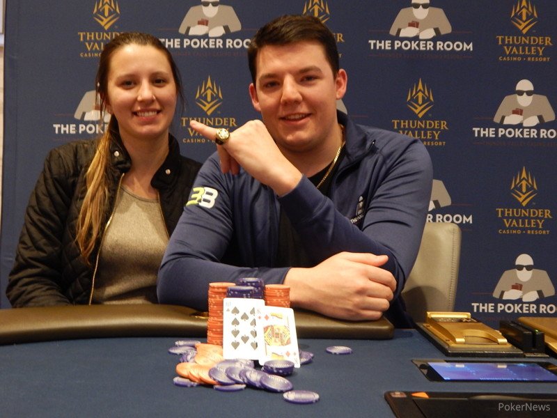 Two-time World Series of Poker bracelet winner Jesse Lonis pictured after winning his first career WSOP Circuit ring.