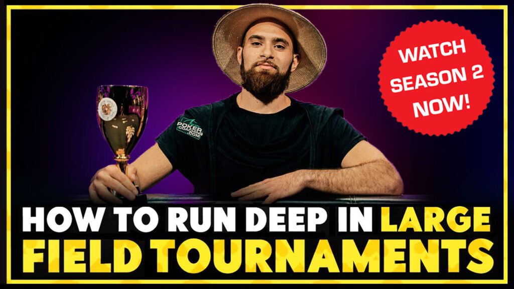 PokerCoaching coach Aram Zobian uses his World Series of Poker Main Event and online poker tournament experience to show members how to run deep and reach final tables in large field tournaments.