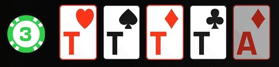 Four of a Kind poker hand