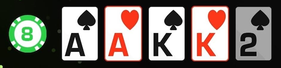 Two Pairs poker hand