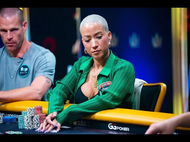 Ebony Kenney strong poker women